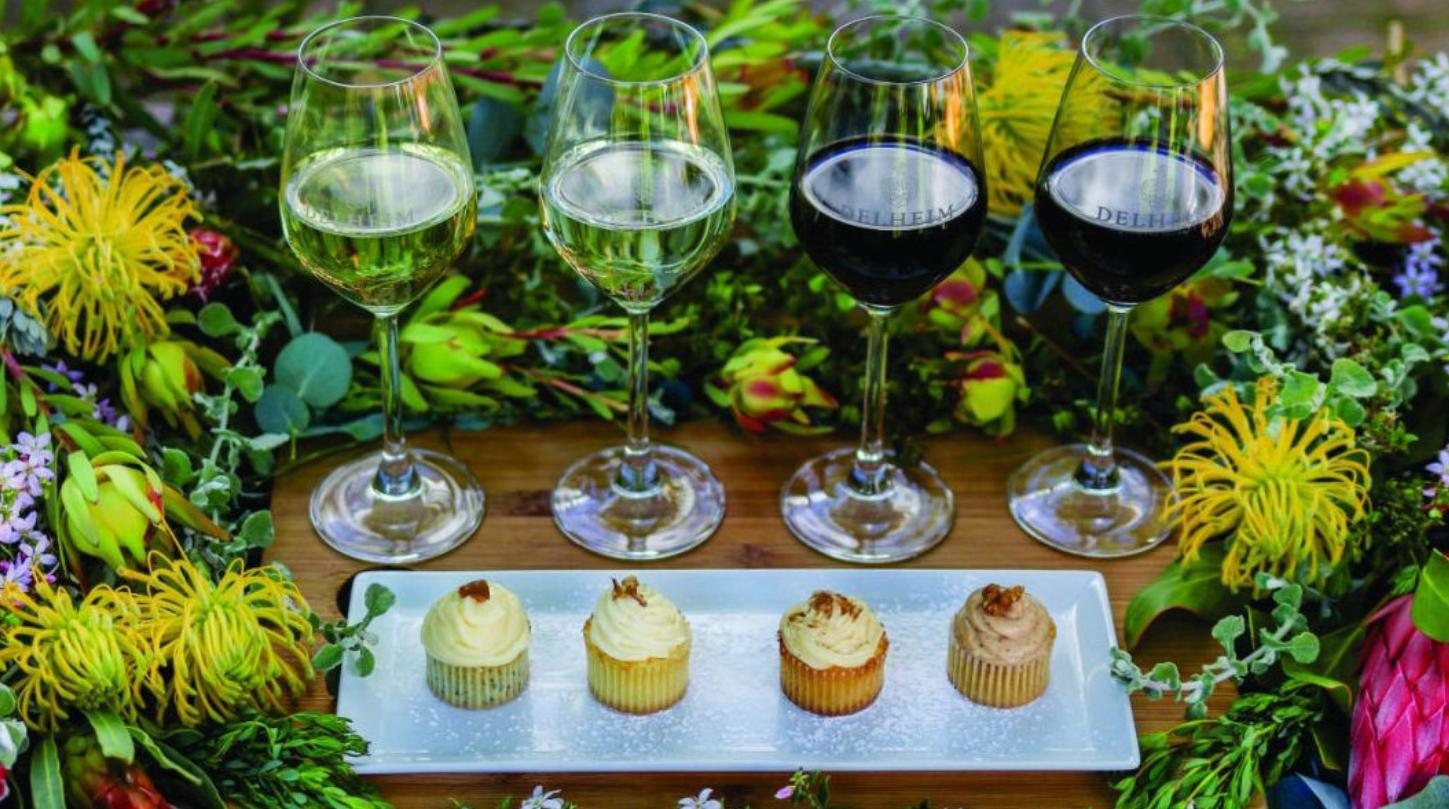Delheim estate garden and vineyards, non-drinkers-friendly Cape Winelands tour
