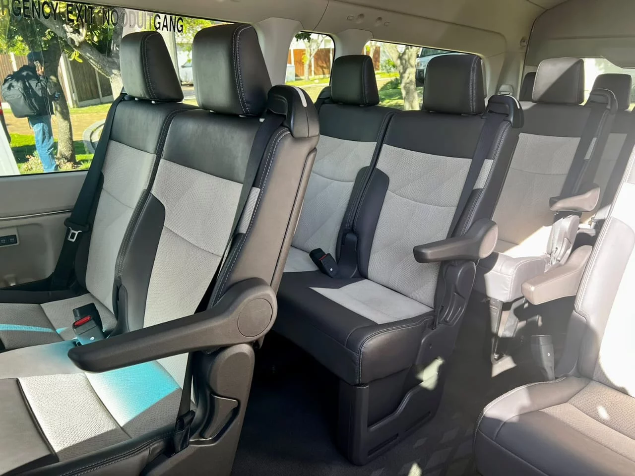 Toyota Quantum 13-seater minibus — Wanderer Cape Town fleet