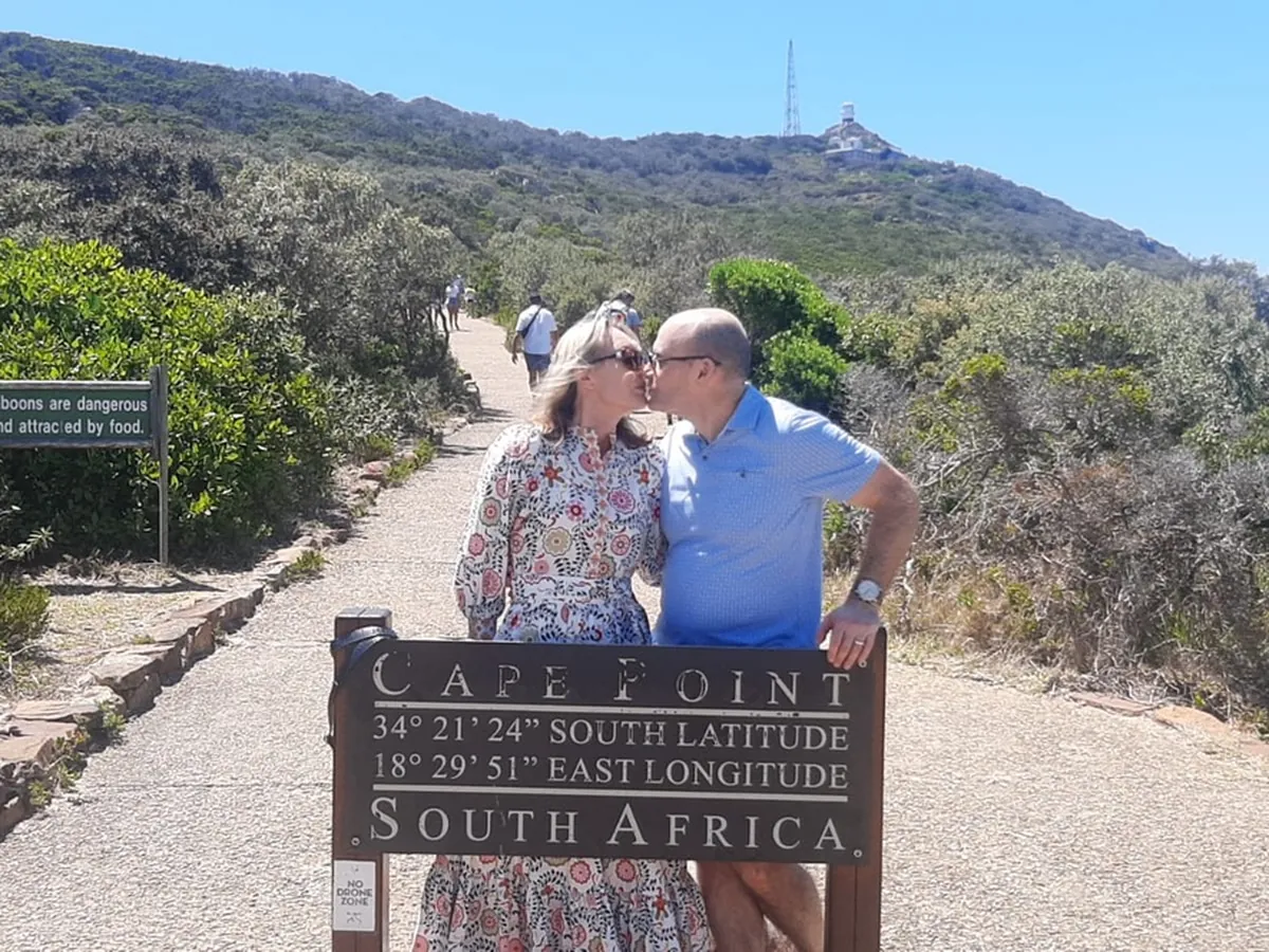 Cape Point Nature Reserve sea cliffs and fynbos in Table Mountain National Park