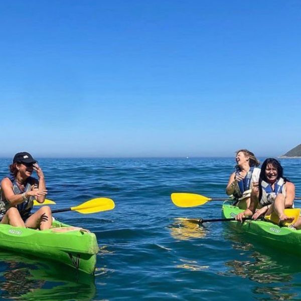 Kayaking in Cape Town — sea kayak from Simon's Town with Wanderer