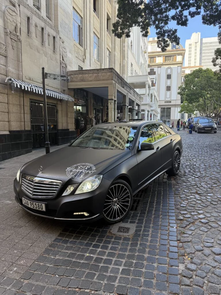 Mercedes-Benz E-Class executive sedan — Wanderer Cape Town fleet