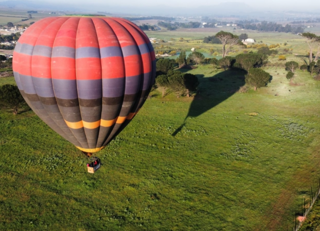 Cape Town Activities overview — hot air balloon over the Cape Winelands