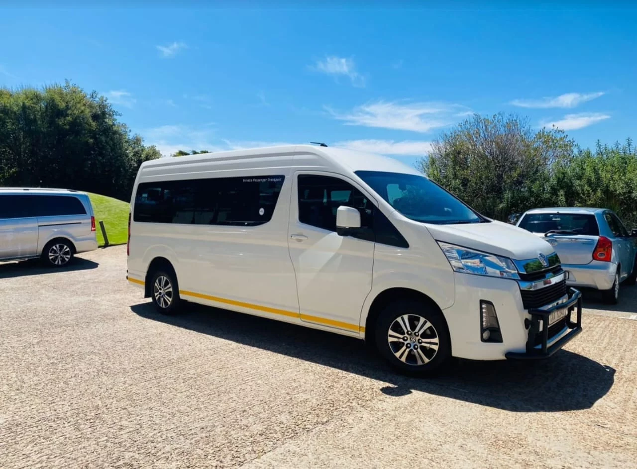 Toyota Quantum 13-seater minibus — Wanderer Cape Town fleet