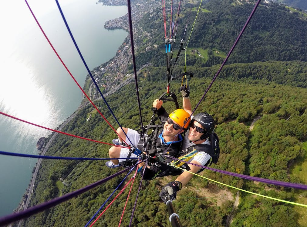 Cape Town Activities — tandem paragliding over Cape Town with Wanderer