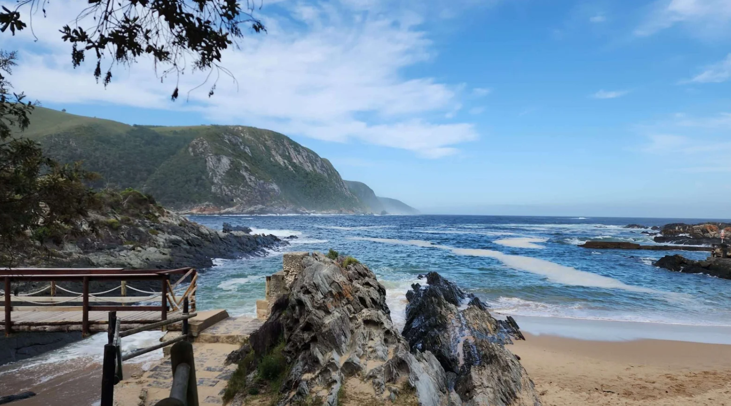 Knysna Lagoon and the Heads on the Garden Route