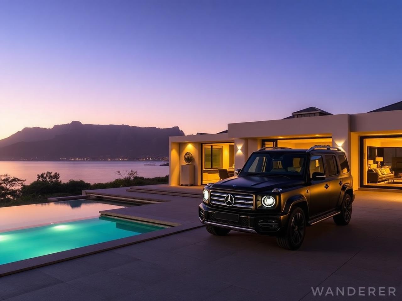Luxury villa accommodation in Constantia Cape Town