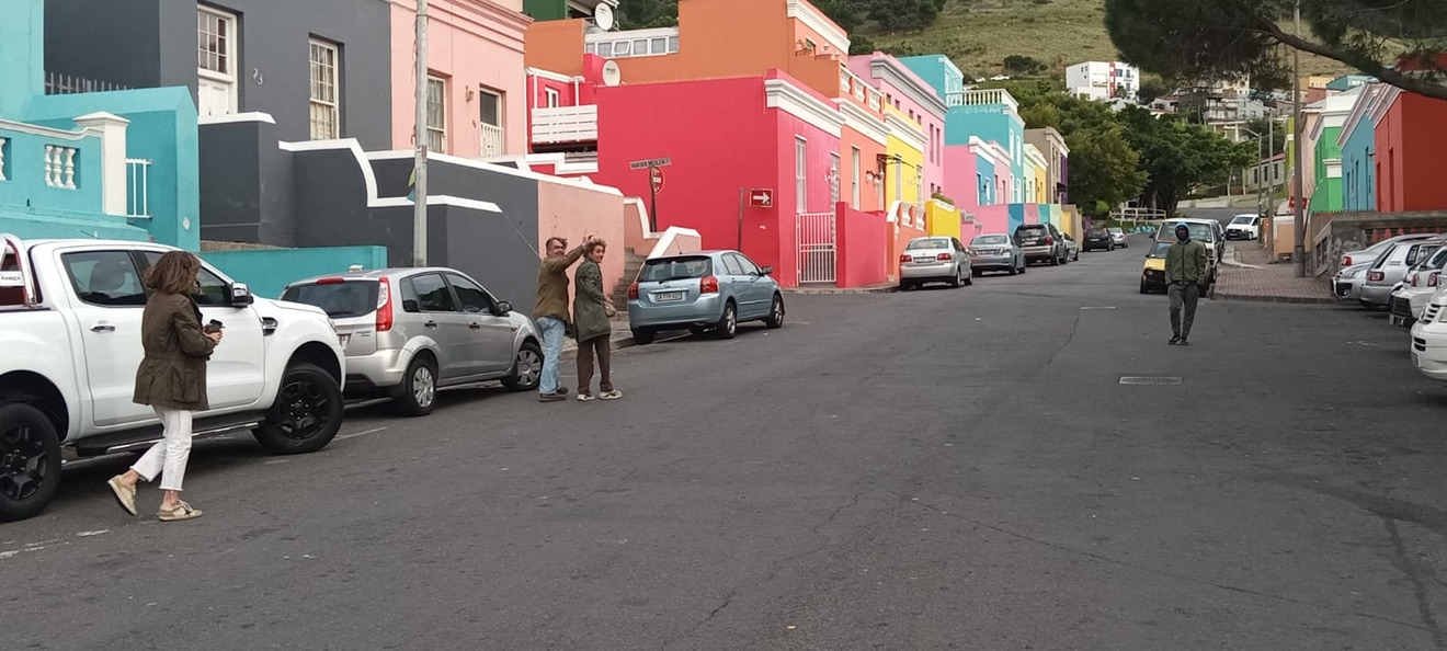 Bo-Kaap colourful houses on private Cape Town city tour